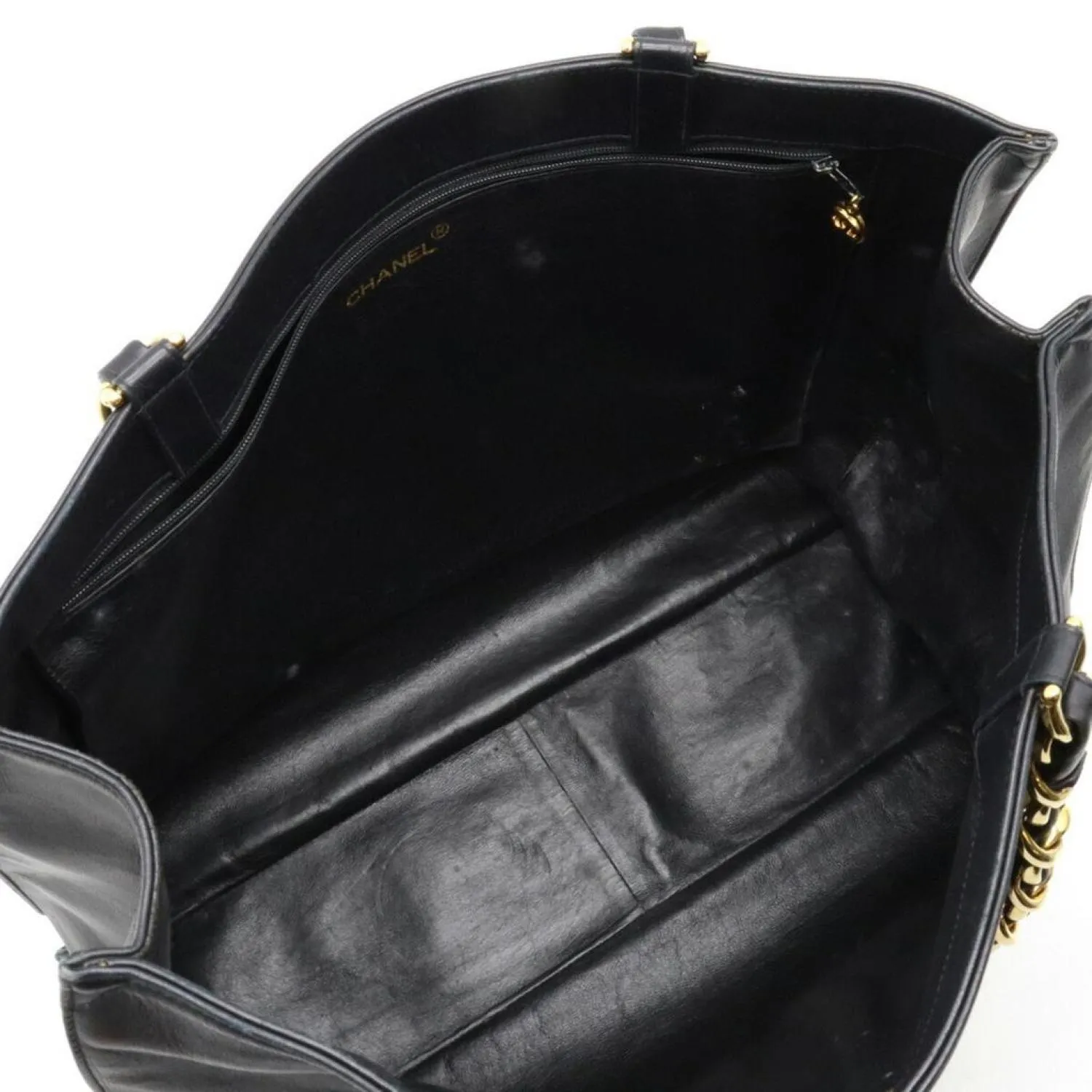 Chanel Jumbo  Leather Tote Bag (Pre-Owned)