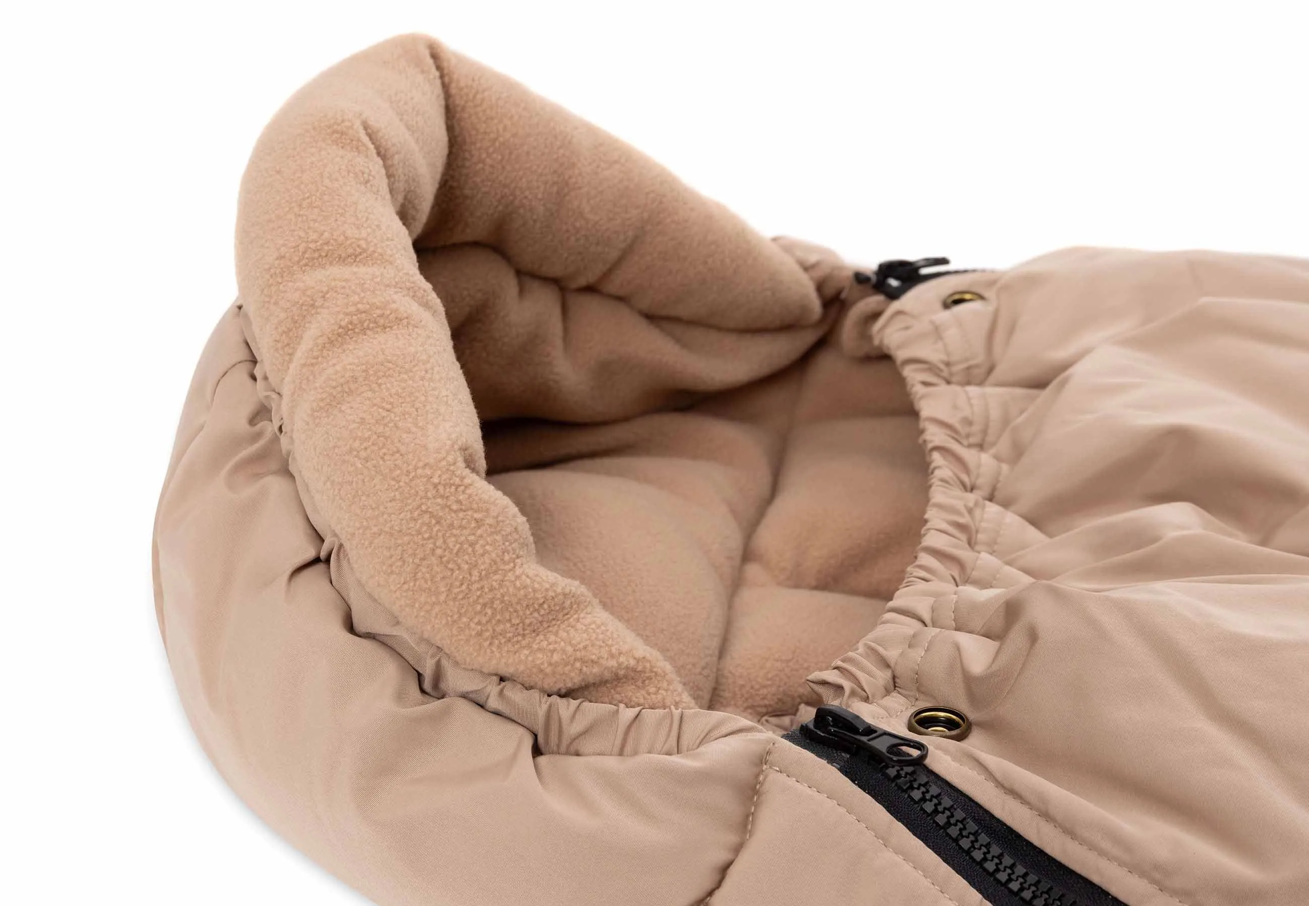Footmuff group 0  3/5 points Puffed - Biscuit