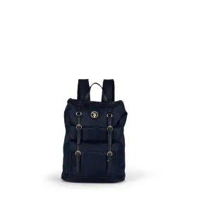 US POLO ASSN. WOMEN HOUSTON FLAP BACKPACK NYLON IN NAVY