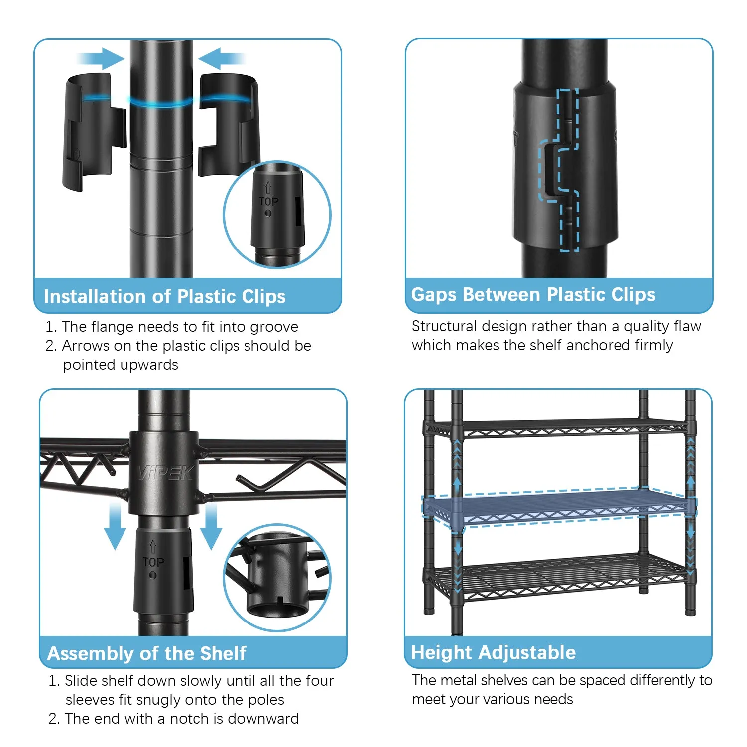 VIPEK Rolling Garment Rack